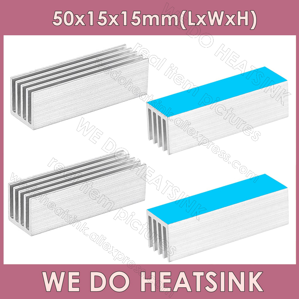 M.2 Ssd Heatsink - Gratis Verzending 5 Stuks 50X15X15Mm Elektronische