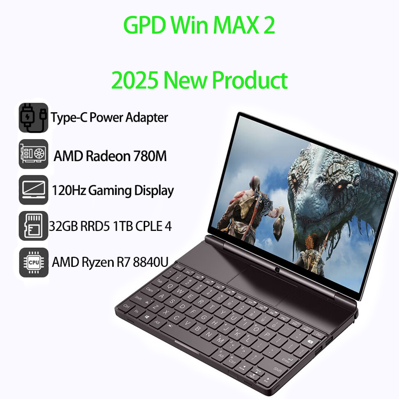 Pc Gaming Aaa - 2026 Nieuwe GPD WIN Max 2
