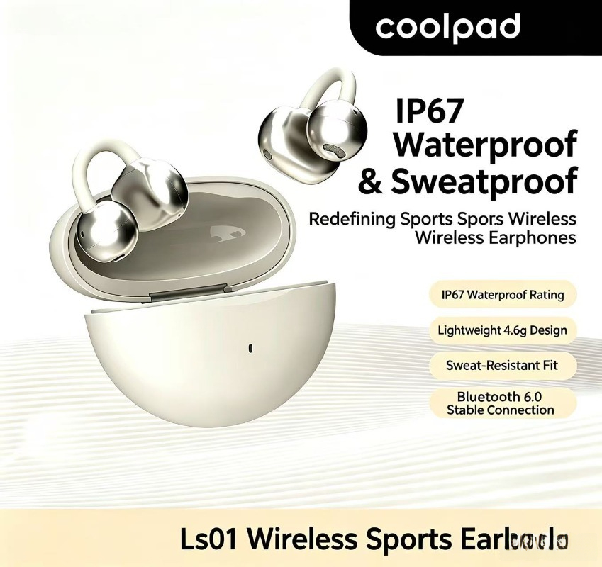 Pc Gaming On Android - 2026 Nieuwe Coolpad OWS Clip-on Sport-oordopjes,