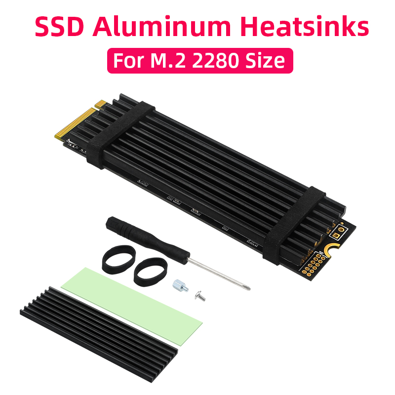 M.2 Ssd Heatsink - M.2 SSD Heatsink Aluminium Radiator Solid