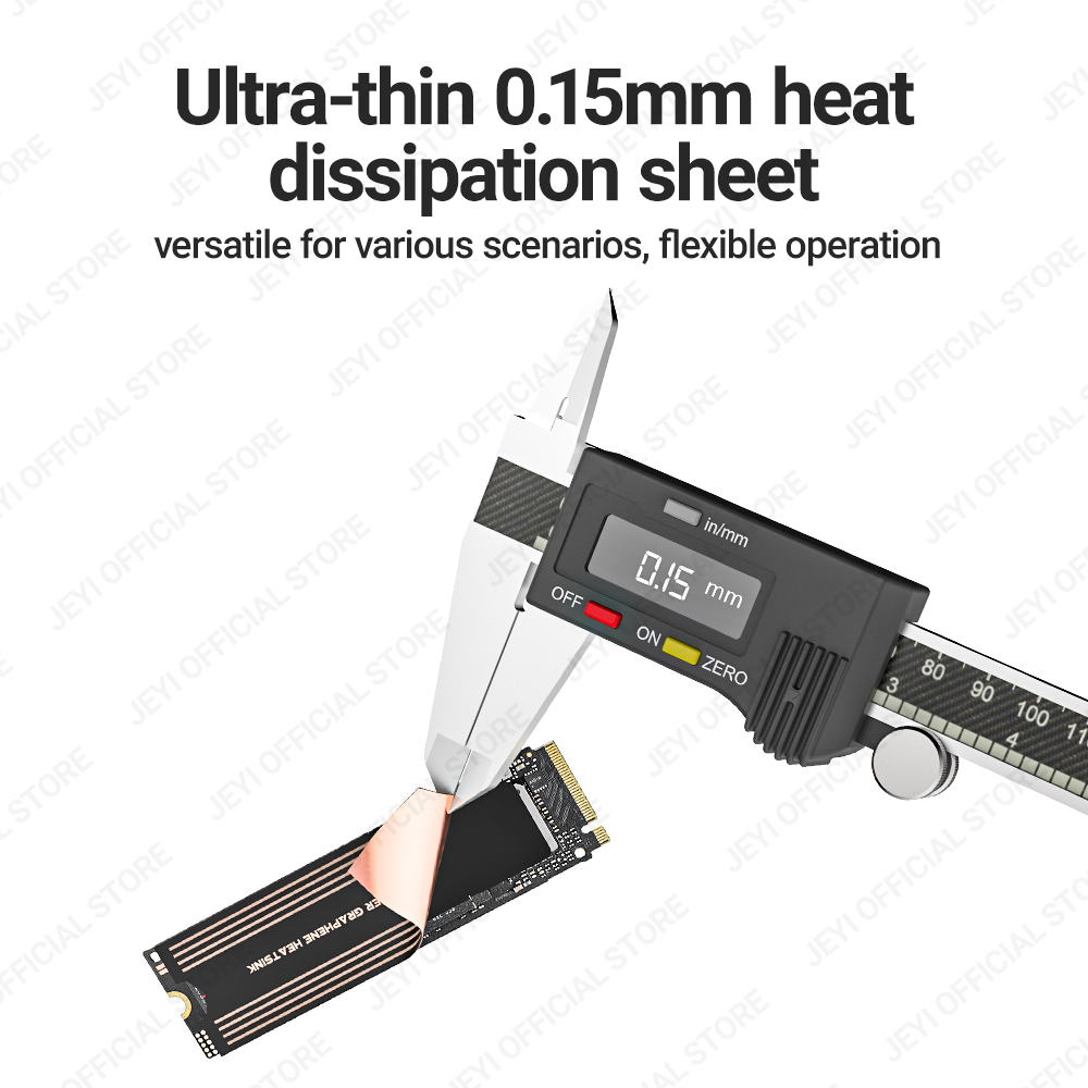 JEYI Grafeen 2280 2242 2230 M. - M.2 Ssd Heatsink recensie en prijs