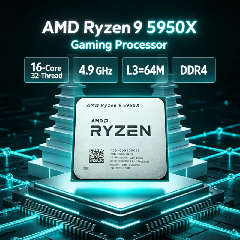 AMD Ryzen 9 5950X DDR4 Gaming  - Amd Cpu Ryzen 9 recensie en prijs