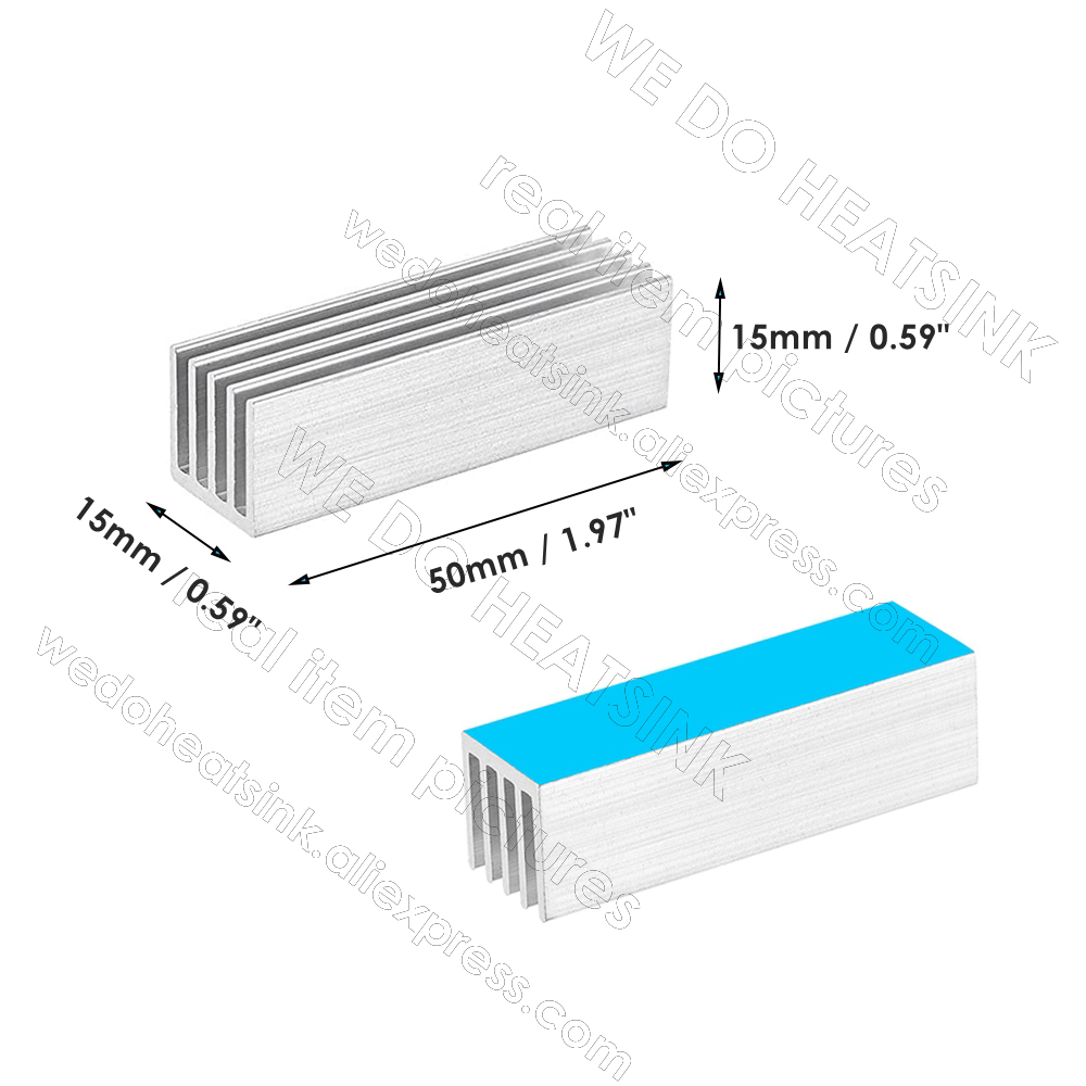 Gratis Verzending 5 Stuks 50X1 - M.2 Ssd Heatsink recensie en prijs