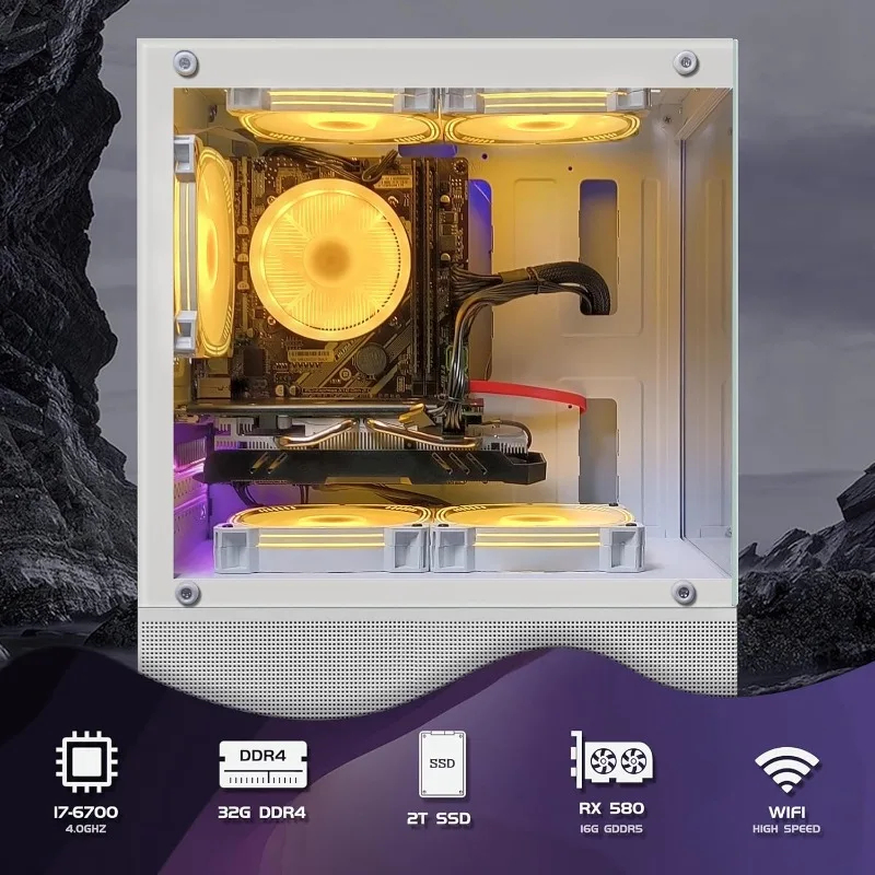Gaming desktop pc, Radeon RX 5 - Pc Gaming Core I7 recensie en prijs