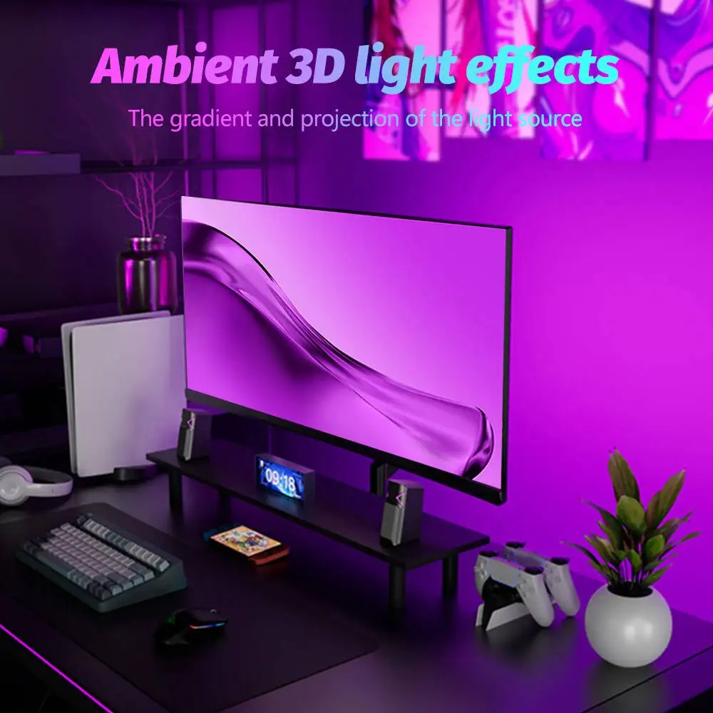 3/4-zijdige RGB Sync Lichtstri - No Rgb Gaming Pc recensie en prijs