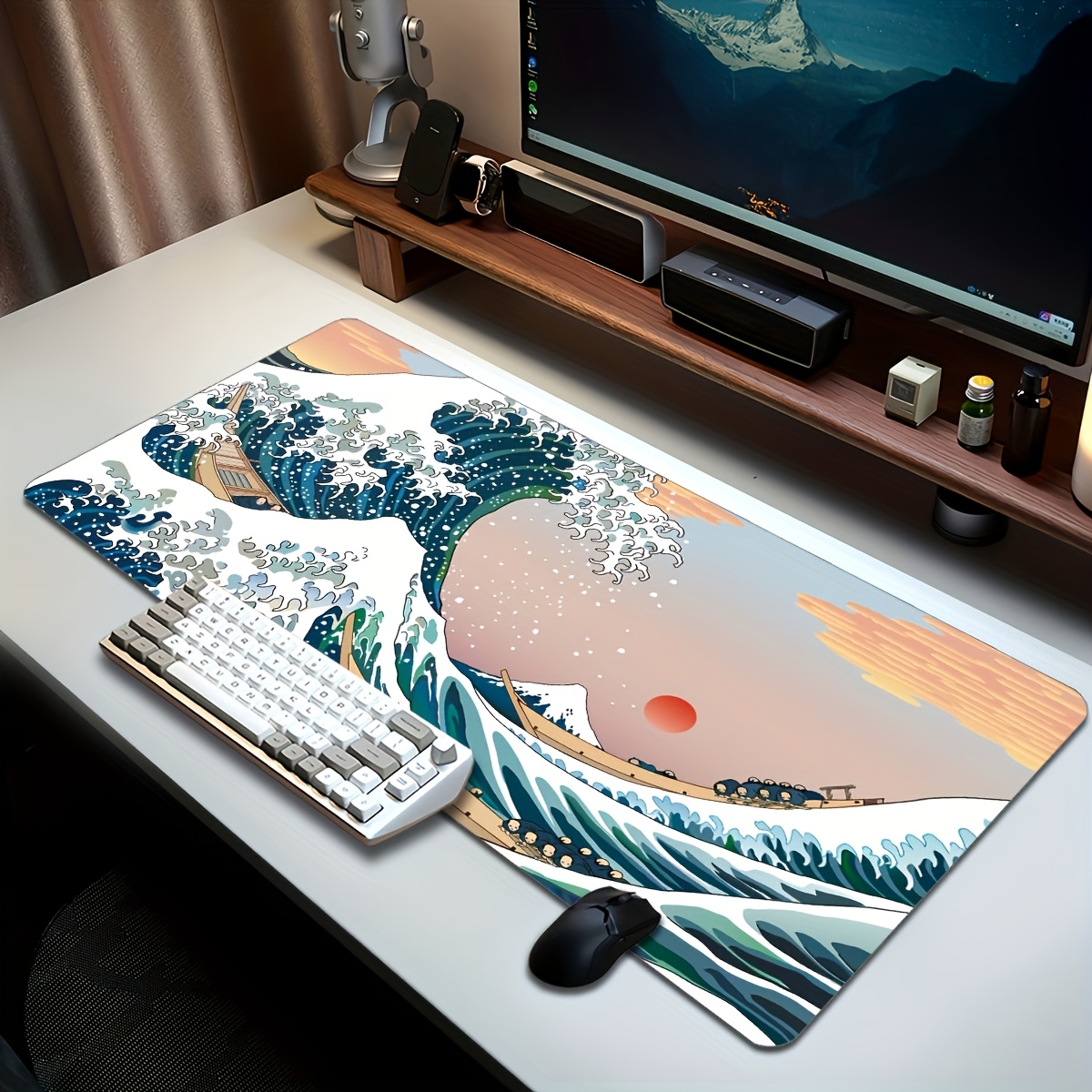 1 stuk Wave Grote Muismat, Gam - Pc Gaming Drawing recensie en prijs