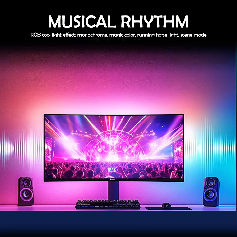 RGB-gamingverlichting Strip Mo - No Rgb Gaming Pc recensie en prijs