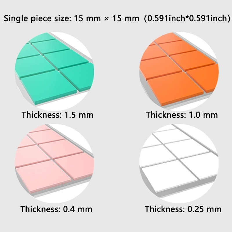 100-Pack Thermisch Geleidende  - M.2 Ssd Heatsink recensie en prijs