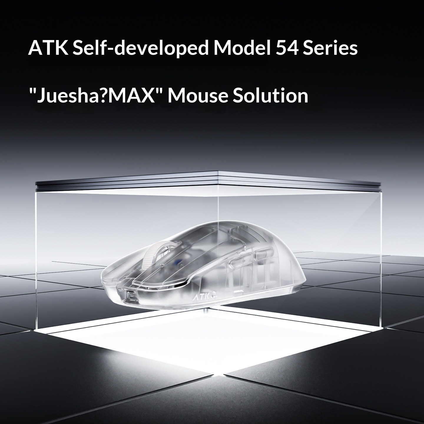 ATK ZERO Transparante Draadloz - Wireless Gaming Mouse recensie en prijs