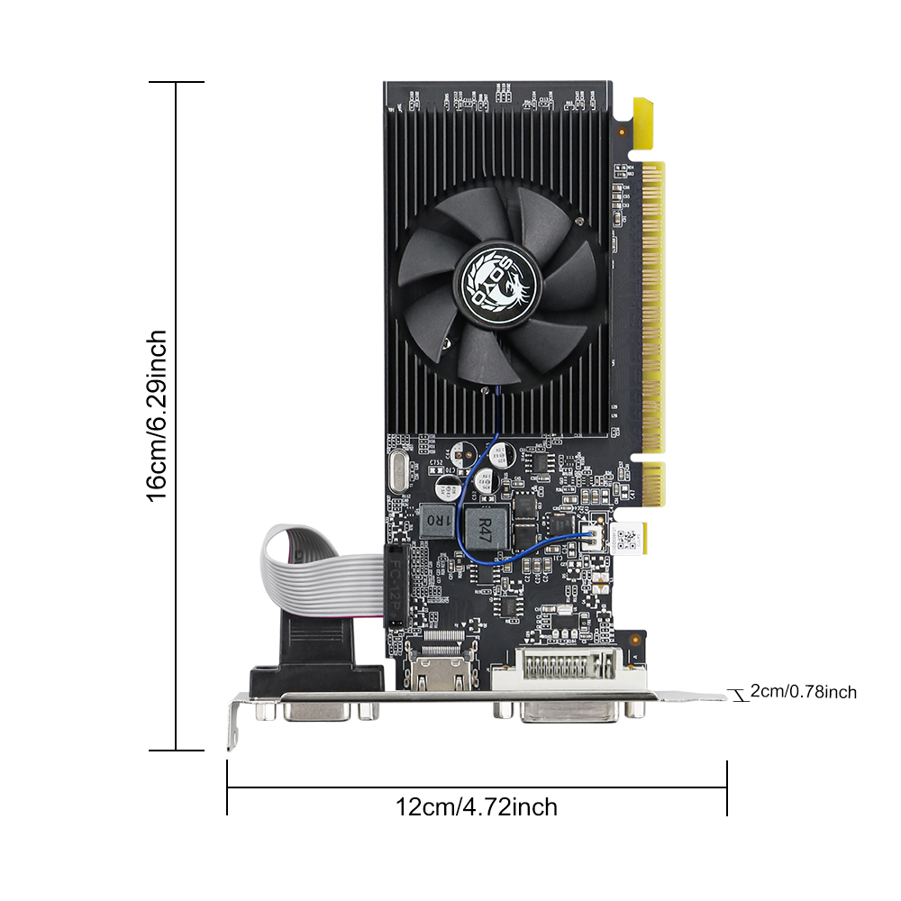 SOYO NVIDIA GPU GT610 2G Halfh - Pc Gaming Nvidia recensie en prijs