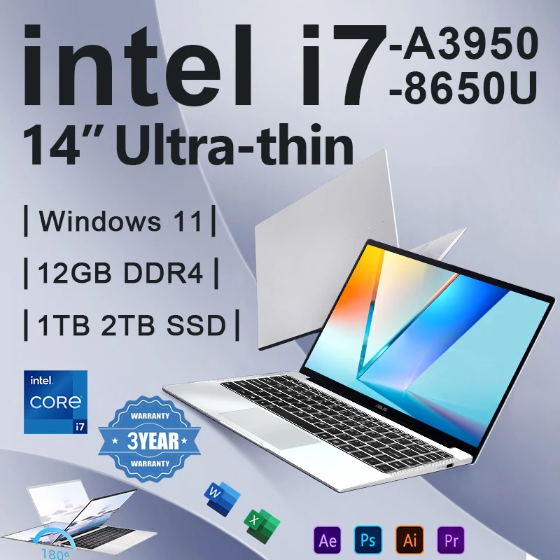 2026 Office Laptop Windows 11  - Pc Gaming Core I7 recensie en prijs