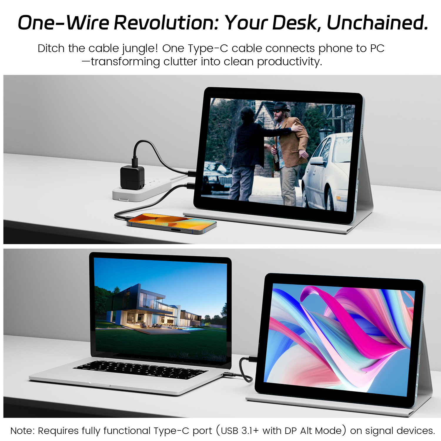9.7inch Draagbare monitor 2048 - Pc Gaming On Android recensie en prijs