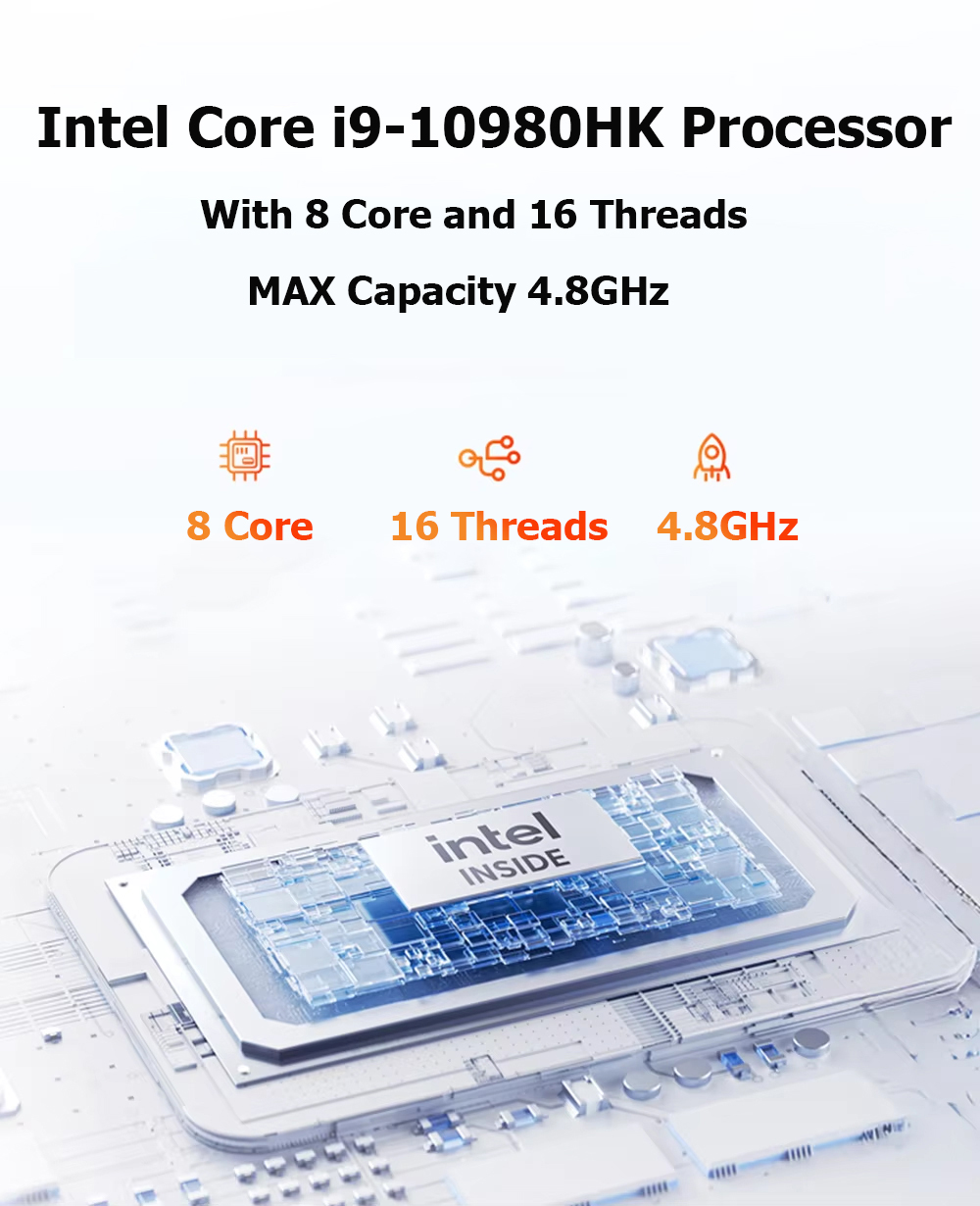 Draagbare Intel I9-10980HK Min - Pc Gaming Ram 32Gb recensie en prijs
